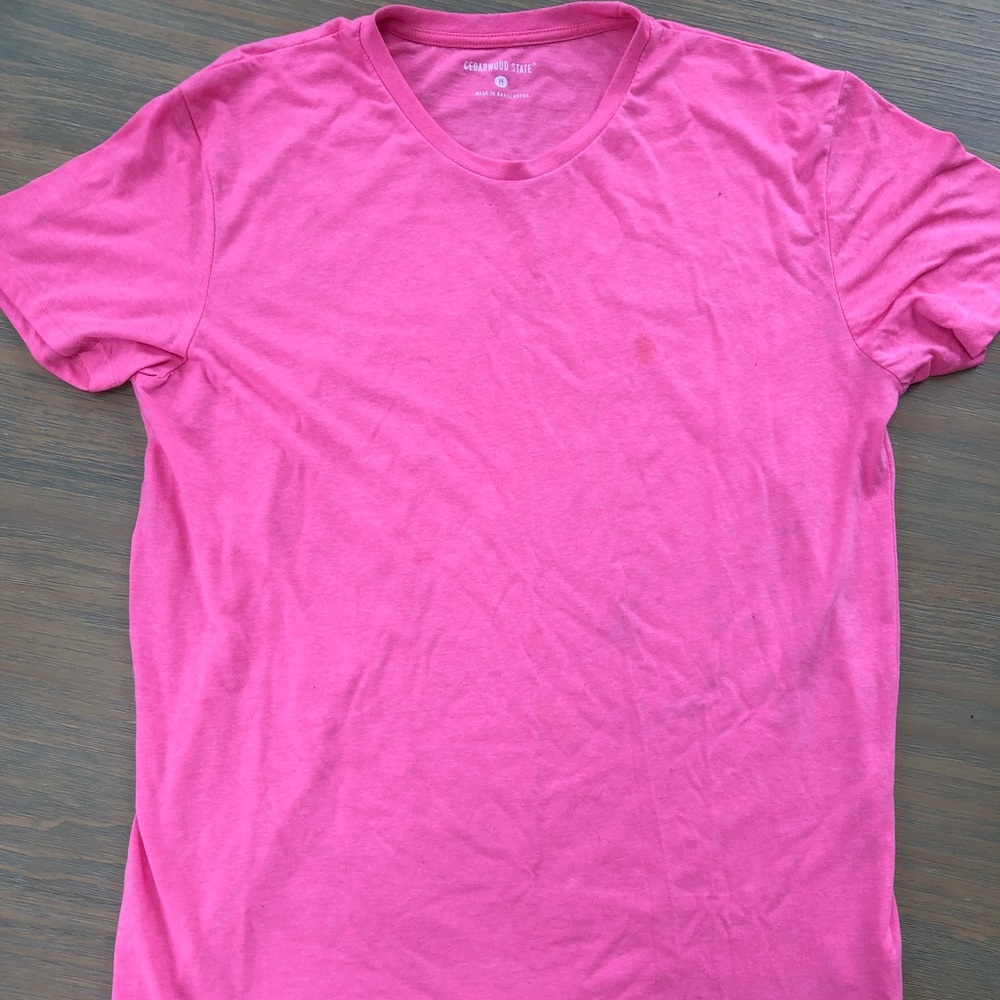 Bright Pink Men’s T-Shirt
